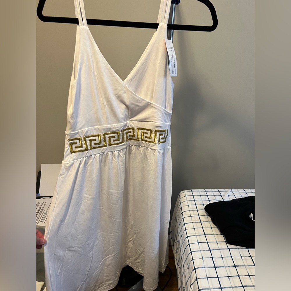 Brand New! Dress from Greece, white summer dress.